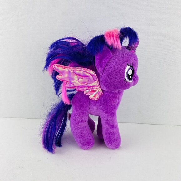 Ty My Little Pony MLP Twilight Sparkle Character Plush Toy Shiny Wings New - Picture 4 of 6